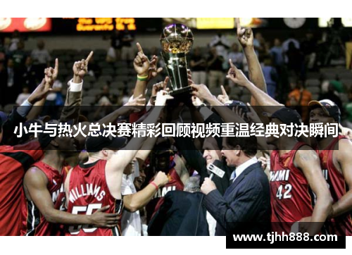 小牛与热火总决赛精彩回顾视频重温经典对决瞬间